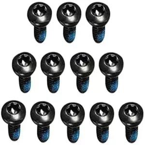 MTB 브레이크 로터용 WIROJ M5x9mm 합금강 볼트 자전거 Torx T25 나사 - 패키지당 12개