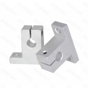 4pcs SK8 SK10 선형 베어링 레일 샤프트 지원 막대 CNC 라우터 3D 프린터 부품