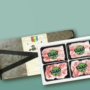 [올리브포크] 한돈 으뜸선물세트 4호 1.6kg (삼겹400 삼겹400 목살400 목살400)