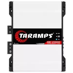 Taramps HD 2000 2옴 1채널 2000와트 RMS MAX 풀 레인지 카 오디오 모노블록 LED 모니터 인디케이터 클래스