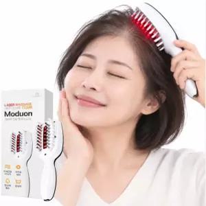 두피 관리기 탈모케어 마사지기 LED빔 레이저 모낭 조사기 머리숱관리