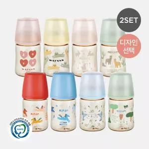 모윰 3세대 PPSU 올인원 젖병 170ml 2팩- 디자인선택