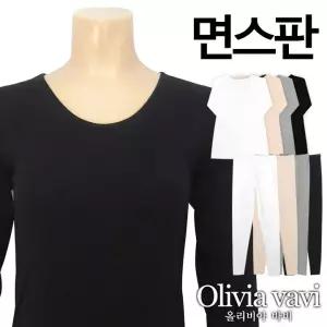 면스판 9부내의 상하의세트(OLG9009_3009)FREE/XL