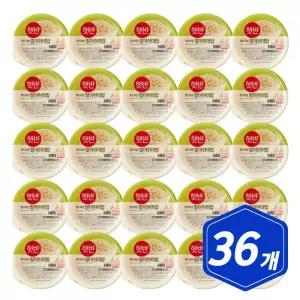 햇반 발아현미 210g x 36개 자취생 혼밥 사무실 즉석밥 렌지밥 아침밥