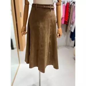 [파주점][BCBG]BCBG 스웨이드 스커트 B5D9S201