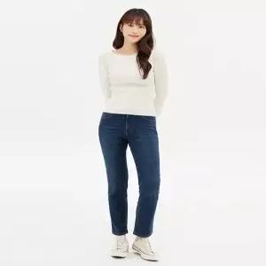 탑텐 MSE5DP2901 여성 청바지 데님 슬림 스트레이트 _ 3840161