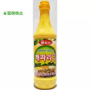 업소용 해파리냉채소스 930g 식당용 무침 양념 겨자