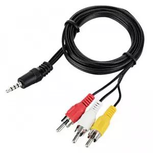 3.5ST-3RCA 4극케이블 1M 스테레오 3RCA케이블