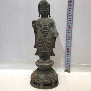 출토품 청동 여래불 입상 높이30cm 무게1.1kg단초마을 골동품/수집품/도자기