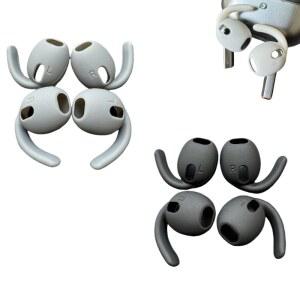 2 쌍 실리콘 이어 팁, 부드럽고 편안한 버드, 삼성 Galaxy buds3 헤드폰, R530 무선 이어폰 이어팁