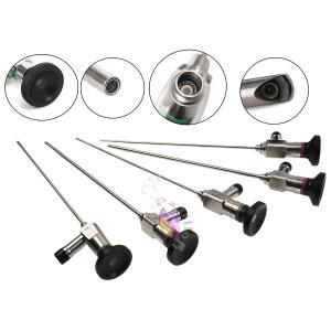 경성 이비인후과 내시경 망원경 오토스코프 0-90도 LED 부비동경 후두경 Φ2.7mm Φ4mm 수의학 수술용