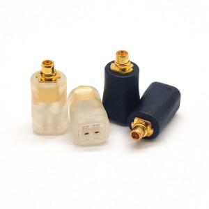IEM 이어폰 케이블 와이어용 인터페이스 변환 커넥터  2 핀 0.78mm-MMCX 어댑터  mmcx-0.78mm  듀얼