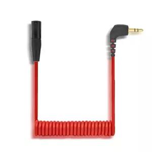 VECASDEN 언밸런스드 스테레오 1/8인치 마이크 남성용 3.5mm to XLR 케이블 3.5 미니 잭 코드 어댑터 rode