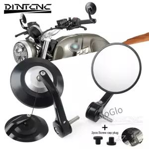 R NineT 스크램블러 어반 GS Rninet 알루미늄 모터크로스 액세서리용 오토바이 후방 거울 바 엔드 미러