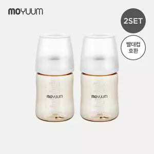 모윰 3세대 PPSU 노꼭지 올인원 베이직 젖병 170ml 2팩