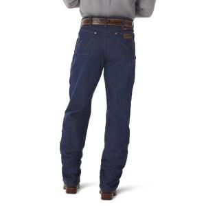 Wrangler 남성용 카우보이 컷 릴렉스 핏 청바지, Rigid Indigo., 30 x 36