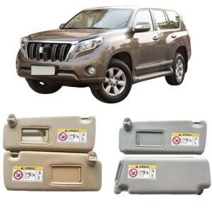 Toyota Land Cruiser Prado KDJ155/KDJ150 2009-2023 용 썬 바이저 메이크업 미러 74320-0G030-B0 및 호환
