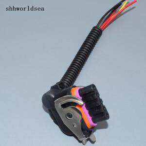 Shhworldsea 5pin 1.5mm Dj7051k-1.5-21 검정색/18242.000.000 차량 커넥터는 와이퍼 모터 플러그에 적합합