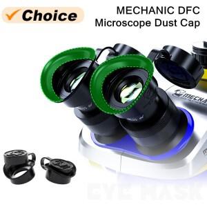 MECHANIC DFC 현미경 접안렌즈 먼지 커버 조절 가능 눈의 피로 완화 아이 디자인 캡