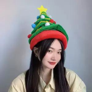 크리스마스 파티모자 코스튬 초록트리모 성탄 패션 홈모자 홈파티 산타