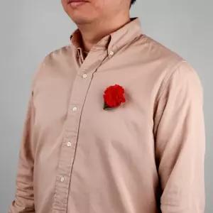 카네이션 레드 코사지 꽃 스승의날 어버이날 브로치 선물용 고급