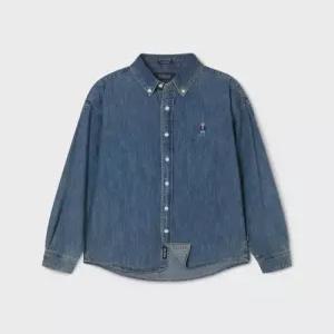 후아유 WHOAU Steve Denim Shirts U WHYJG2332U
