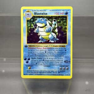 PKM 카드 1st Edition 리자몽 블라스토이즈 드래고나이트 1996 베이스 세트, 싱글 포일 게임 컬렉션 PTCG