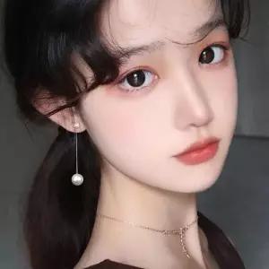 드롭 진주 귀걸이 여성 롱귀걸이 xr00DF9