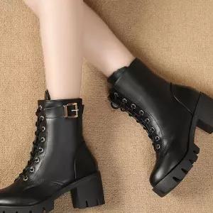 18686 워커부츠 플랫워커 스웨이드부츠 xr86EDD