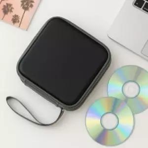 (올핀)CD케이스 블랙 40장 세이프디하드 DVD보관정리함