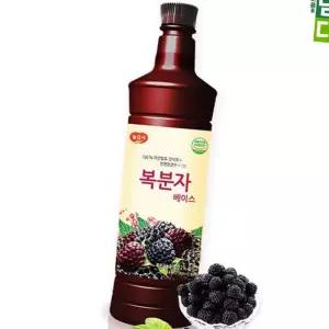 (올핀)광야 복분자 베이스 970ml 음료 재료
