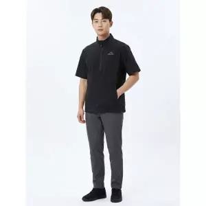 EIDER ON THE ROCK (온더락) α 반팔 아노락_Black