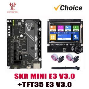 BIGTREETECH 3D 프린터 마더보드  SKR Mini E3 V3.0 + TFT35 화면  Ender Pro CR10 제어 보드용 TMC2209