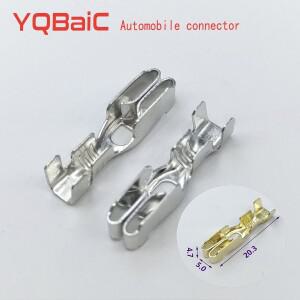 50/100/200/500피스 자동차 보험 퓨즈 홀더 터미널 VW Audi BX2091C 용 미터 박스