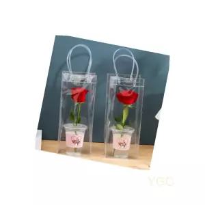 와인 칠링백 35cm 보냉 아이스버킷 PVC 쿨러 샴페인