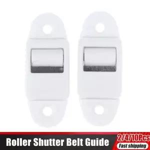 2/4/10PCS 벨트 가이드 롤러 셔터 및 브러시 포함 블라인드 최대 23mm 폭까지 롤링 가능