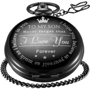 LYMFHCH 체인 포함 맞춤형 회중시계 | 