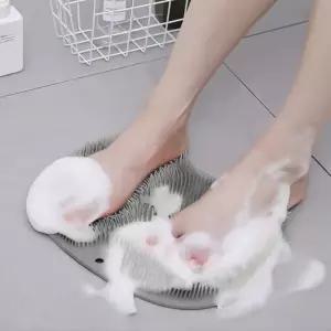 그레이 흡착 풋 브러쉬
