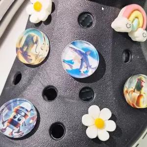신발 아크릴 슈즈 트렌디 재밋는 꾸미기 컬렉션 캐릭터 악세사리 귀여운 꾸미기 파츠 인싸