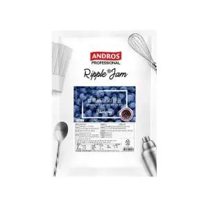 ANDROS 블루베리 리플잼 1kg 과일 앤드로스 블루베리잼
