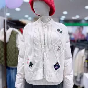 피셔맨 니트 경량 구스 패딩(BAPD53461)DG