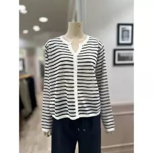 [BCBG] 스트라이프 가디건 B5C7K179