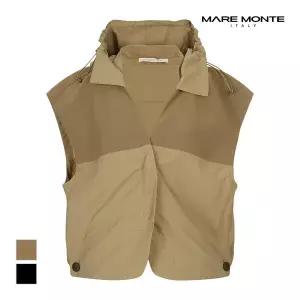 [마레몬떼] 블록 스트링 후디베스트_M249MVT35P0
