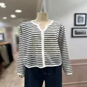BCBG 스트라이프 가디건 B5C7K179