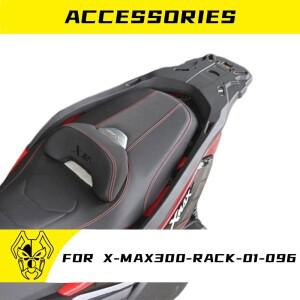 MTKRACING For YAMAHA XMAX 2017-2025 바이크 오토바이 탑 박스 브래킷 후면 수화물 랙 테일 케이스 카고