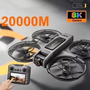 S156 Drone Professional 8K 카메라 5G WiFi FPV UAV 스크린 원격 제어 및 장애물 회피 Quadcopter 2025 Ne