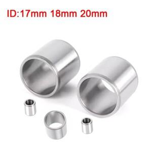 Beicai 2pcs 내경 17mm 베어링 강철 내마모성 부싱 스틸 슬리브 가이드