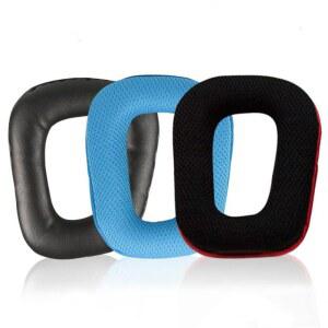 Logitech G430 G432용 교체용 이어 패드, G332 G930 G331 G431 헤드셋 이어패드, 귀마개용 헤드밴드 쿠션