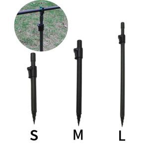 2PCS 잉어 낚시 은행 스틱 Bankstick 알루미늄 막대 포드 지원 액세서리