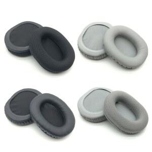 2Pcs 새로운 폼 스폰지 이어 패드 헤드셋 귀마개 교체 쿠션 액세서리 Razer Barracuda
